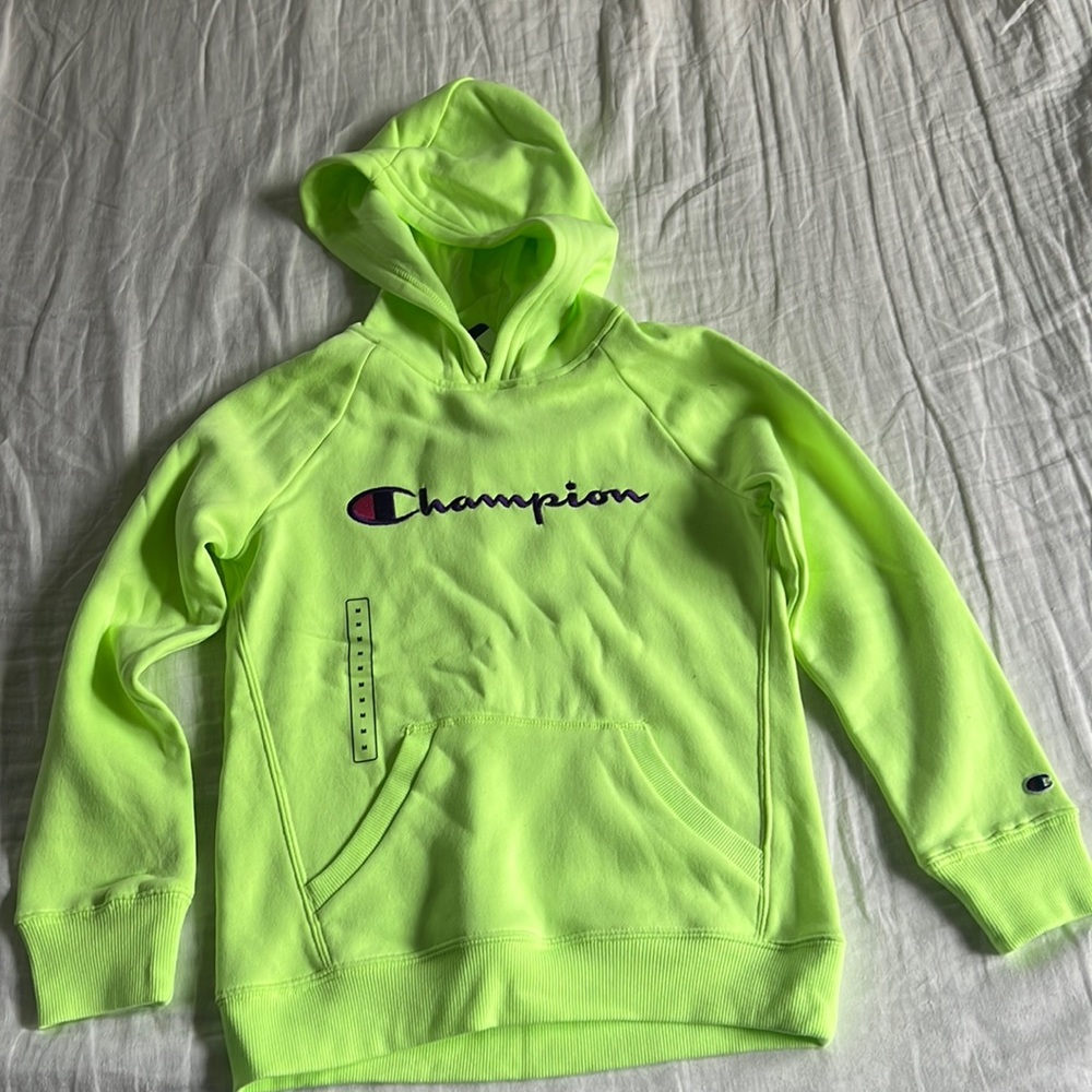 Kids champion hoodie size medium